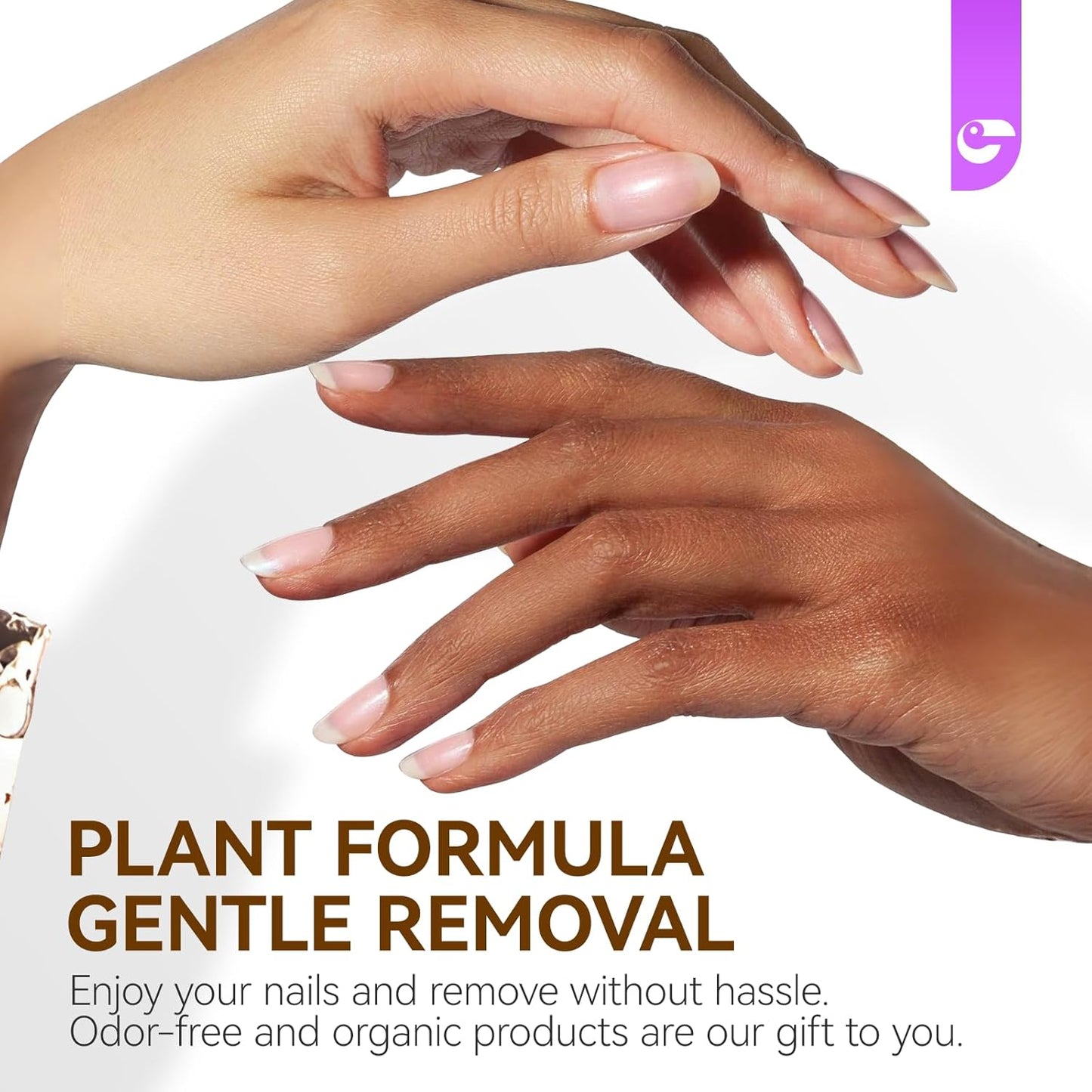 4 in 1 Gentle Nail Remover Oil for Women: Gelike EC Acetone Free Nail Polish Remover for Press on Nails - Easy and Quick for Manucurist 15ml